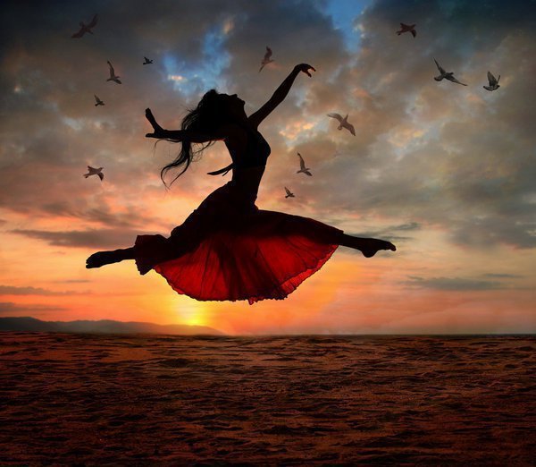 woman-flying