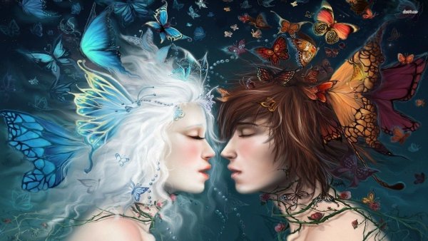 couple-fairy-woman-butterfly-love