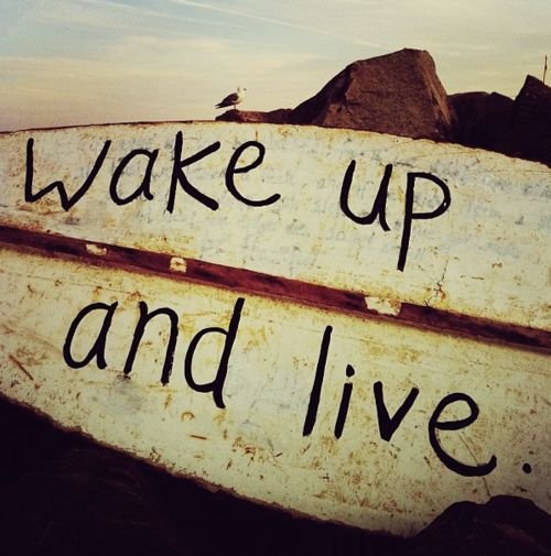 wake up